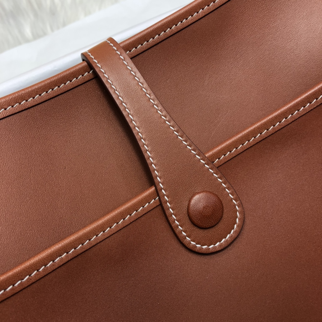 에르메스 에블린29 골드브라운 은장